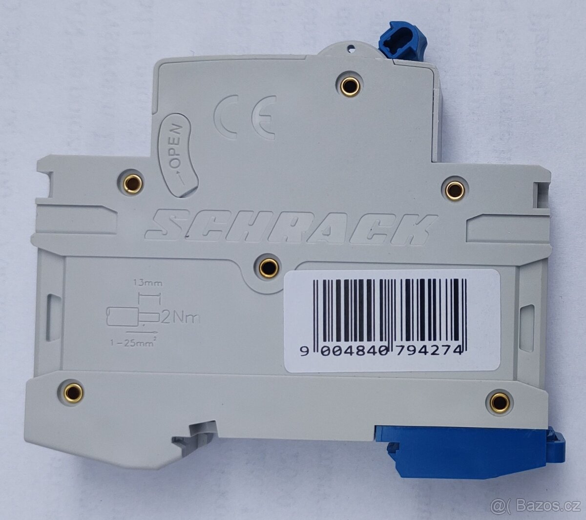 Instalační jistič SCHRACK AMPARO 10kA, B 2A, 1P - 6