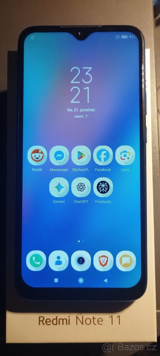 Telefon Xiaomi Redmi Note 64GB - Modrofialový lesk - 6