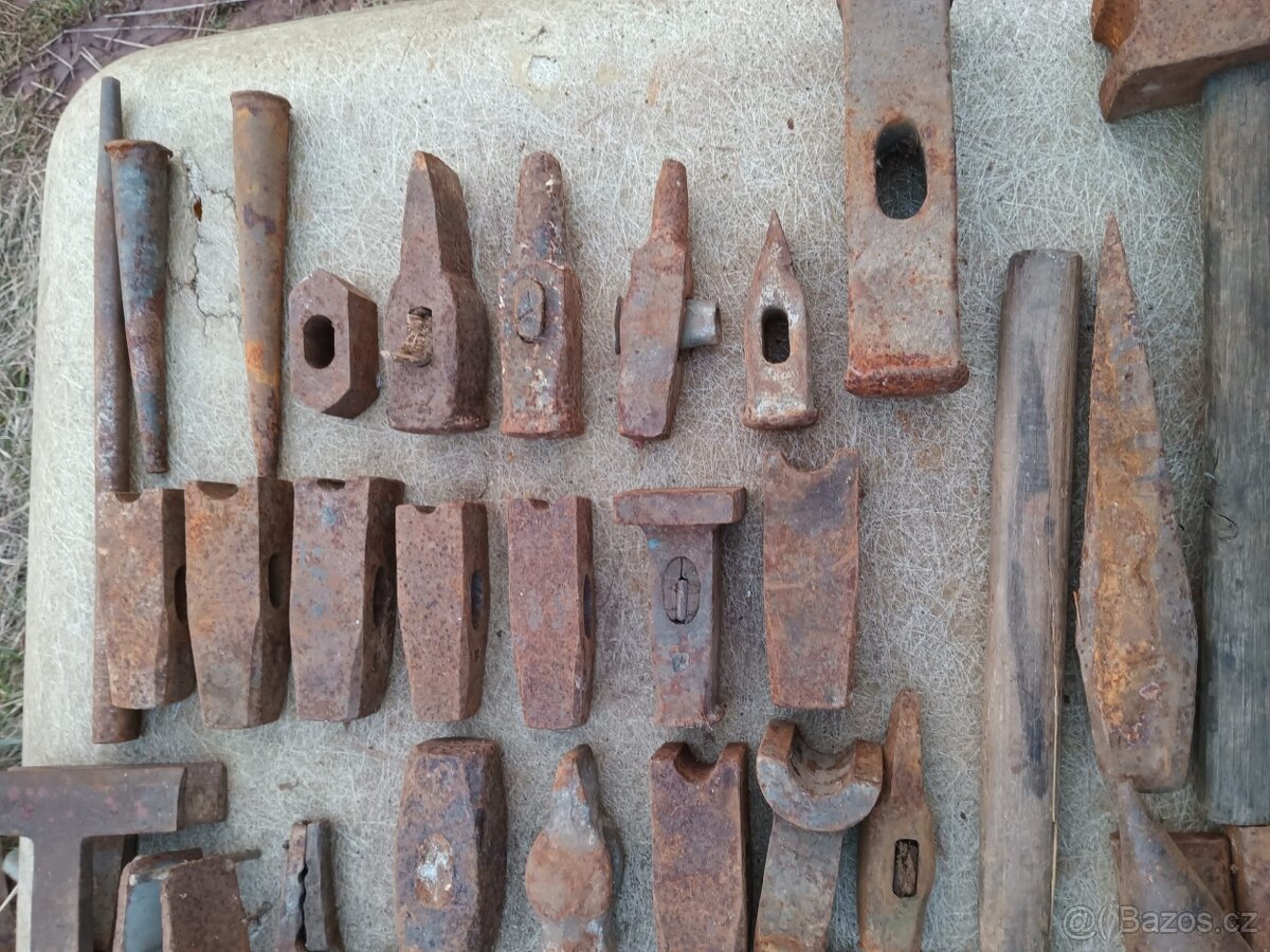 Prodám výheň a kovadlinu ,kovářské nářadí - 6