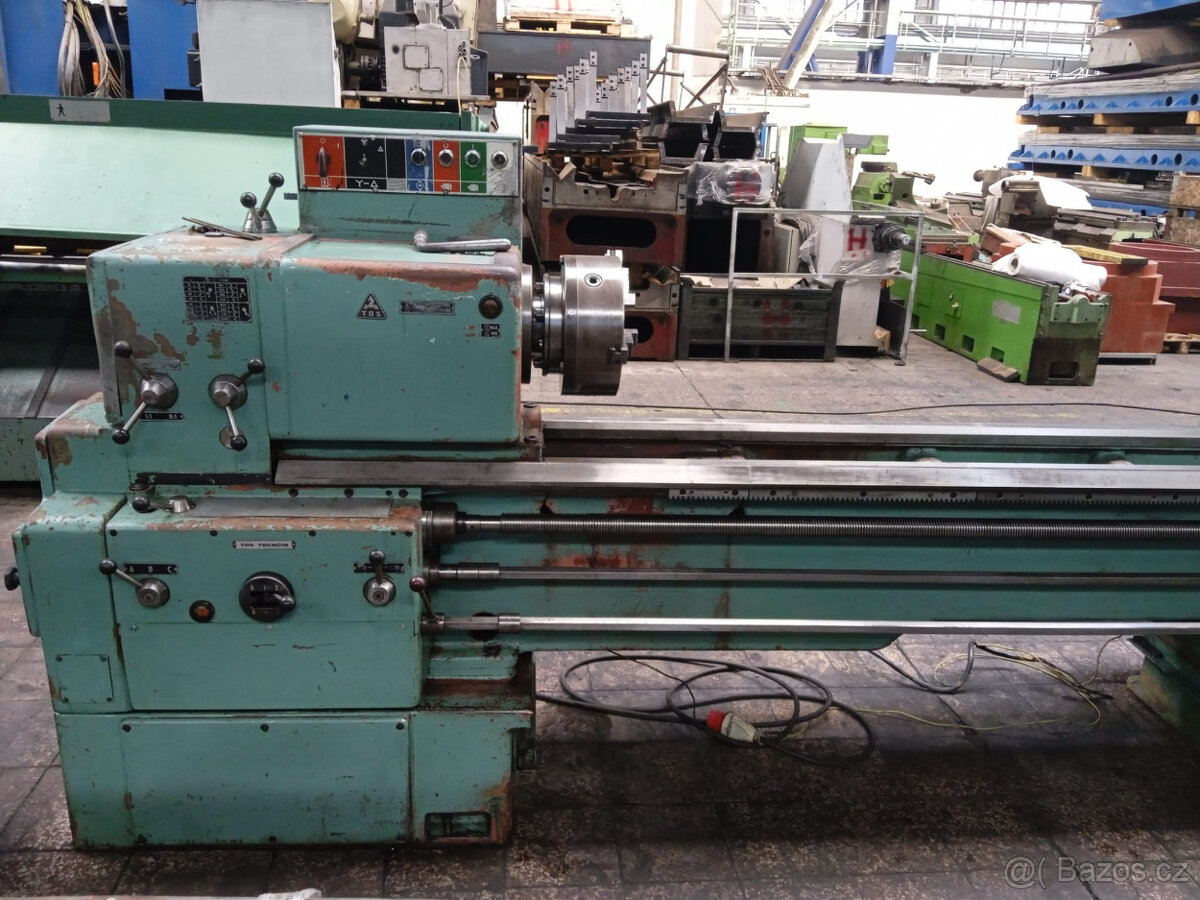 hrotový soustruh SN 55/ 4000 - 6