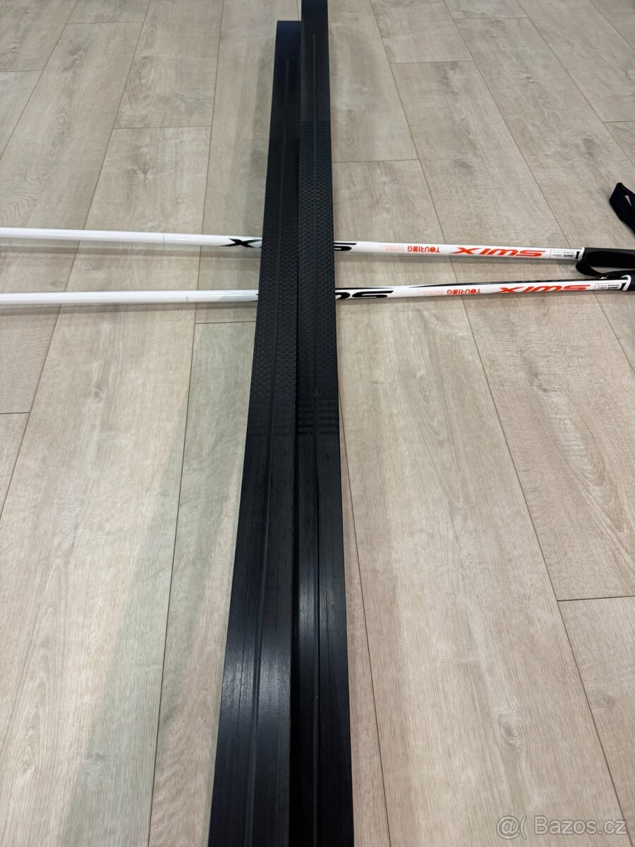 Běžkařský set - lyže + hůlky - 6