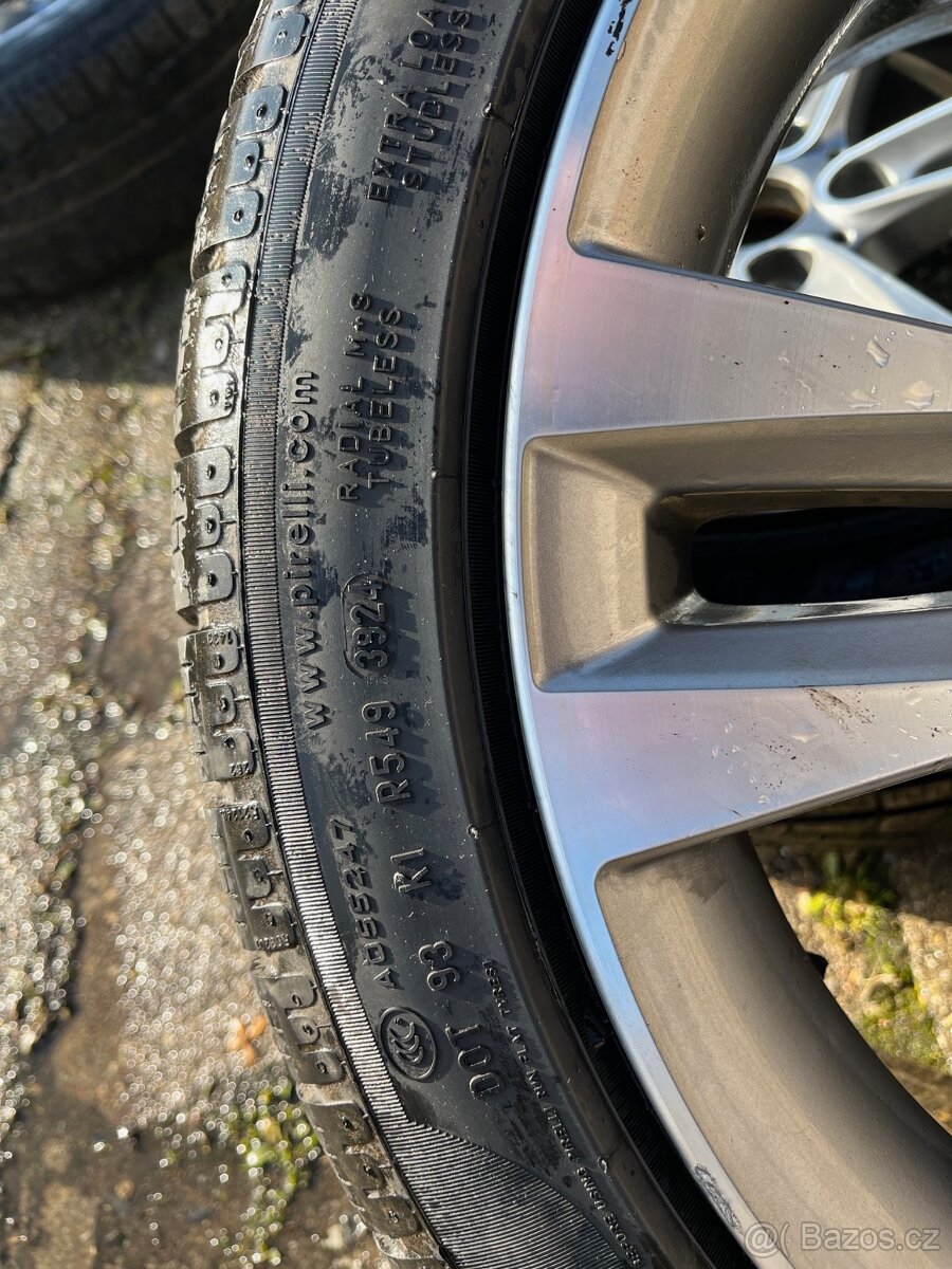 ZIMNÍ PNEU 225/45 R18 rf + ORIGINÁL DISKY BMW F30 - 6