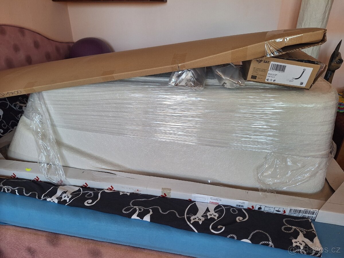Nová obdelníková vana Ravak Vanda II 170x70 - 6