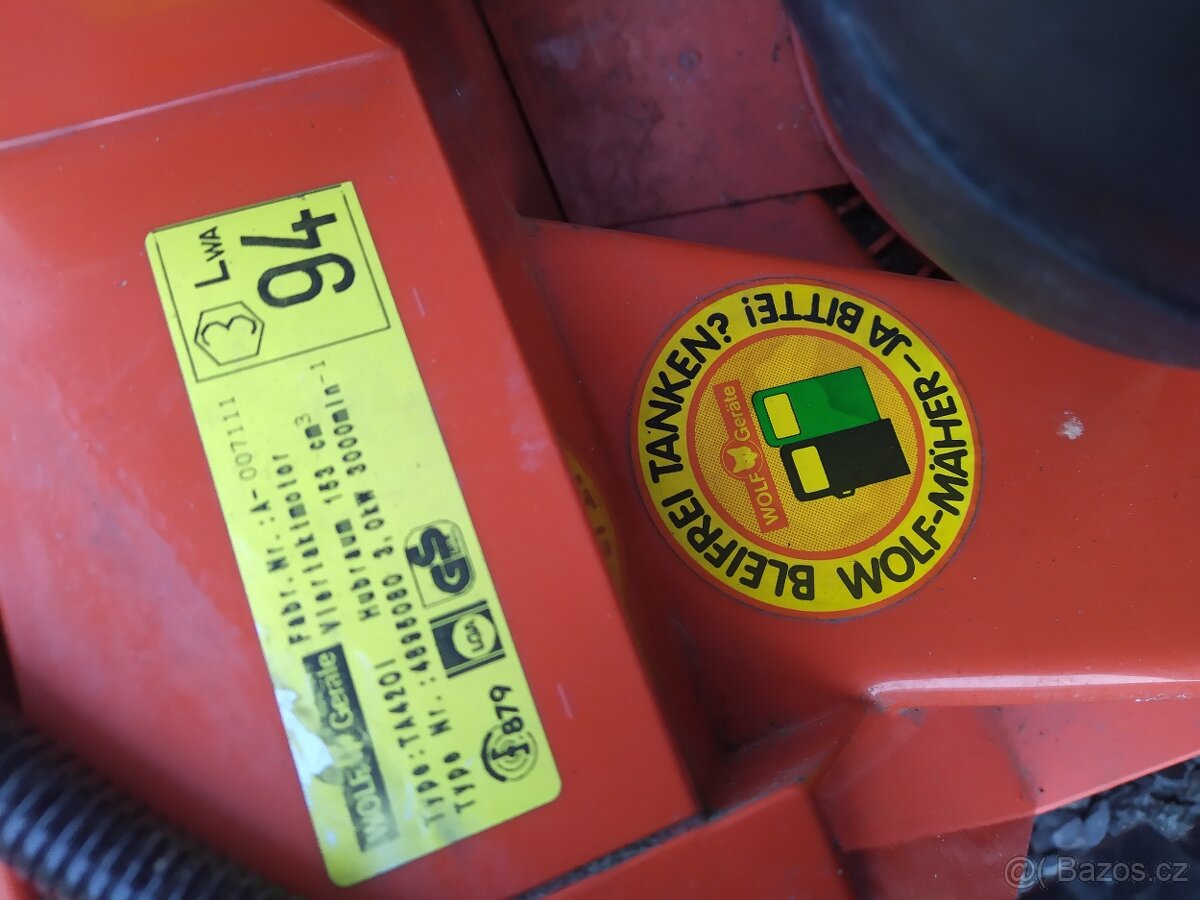 Benzínová sekačka s pojezdem WOLF GARTEN Senator, el.start - 6