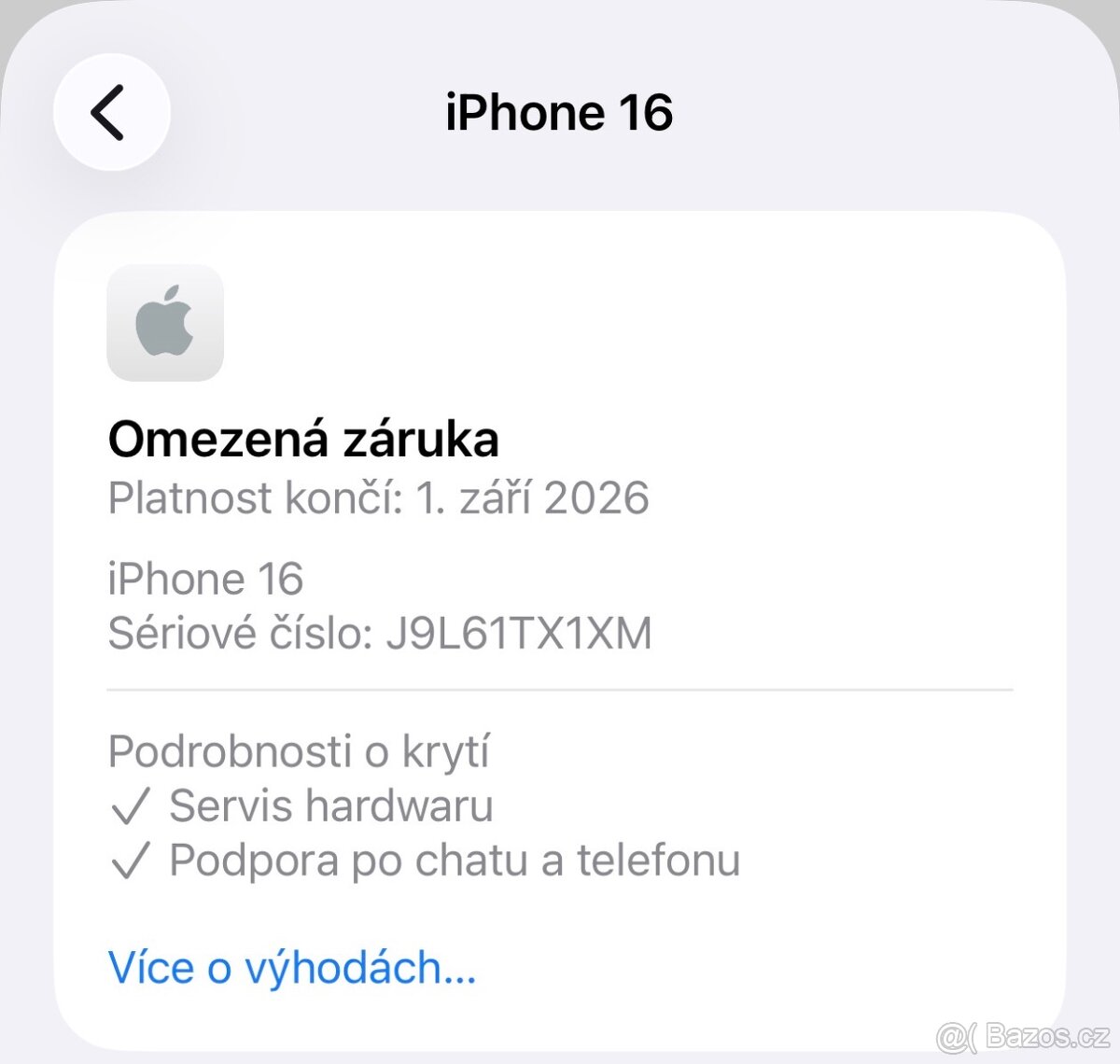 Apple iPhone 16 128gb Pink kondice baterie 100% Zaruka do 01 - 6