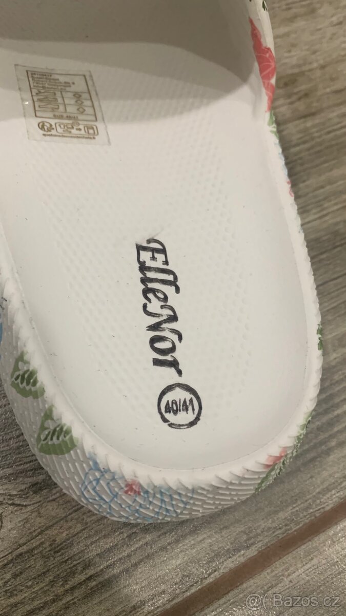 dámské pantofle vel.40/41 (nazouváky) zn.Elle Nor - 6