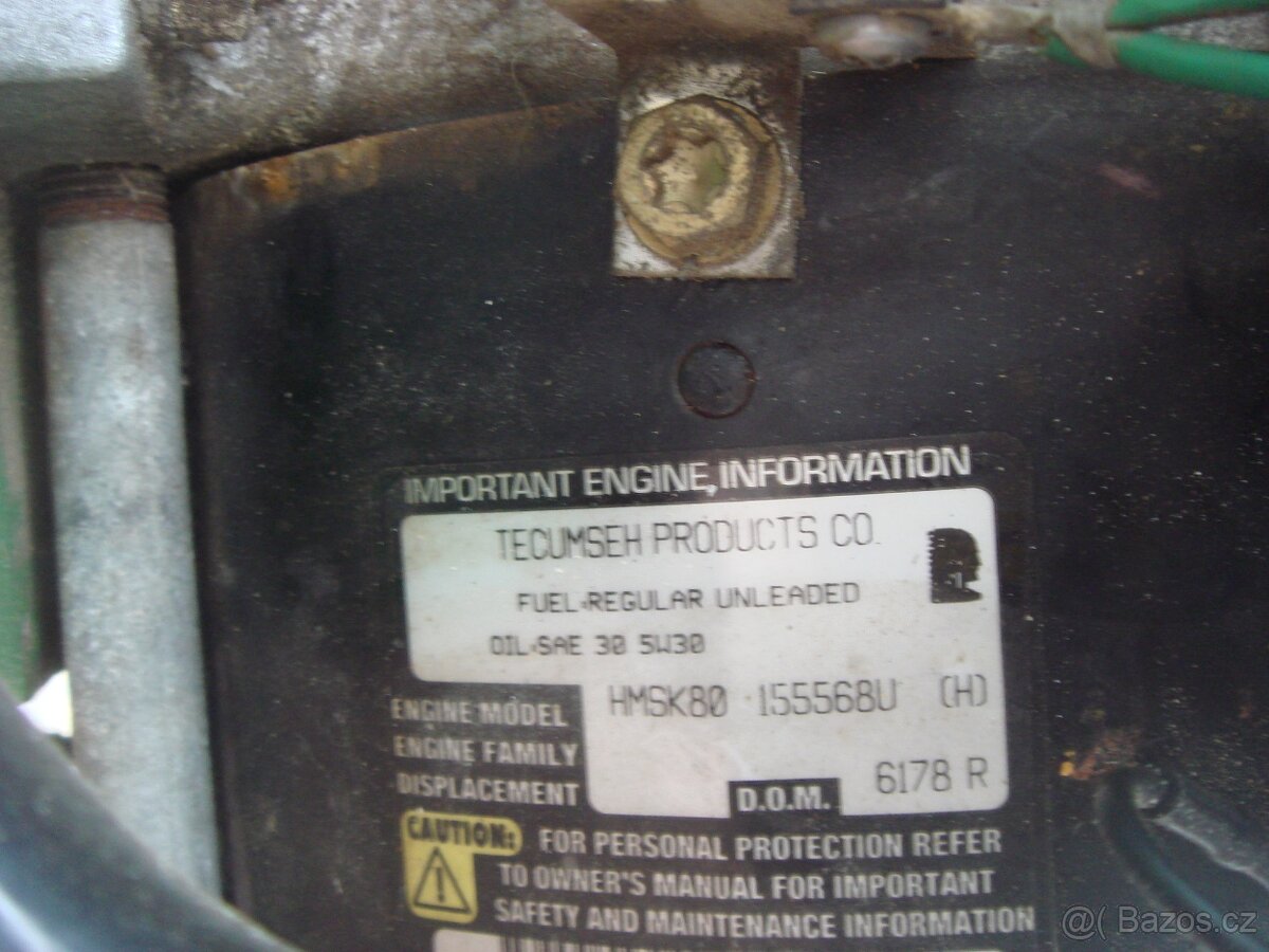 Sněhová fréza JOHN DEERE 826 D - 6