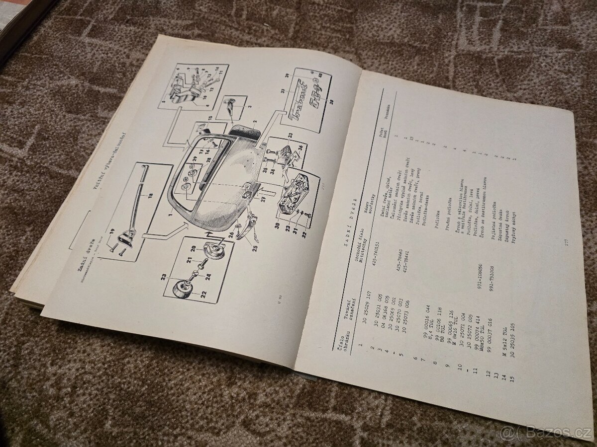 Trabant - katalog náhradních dílů - 6