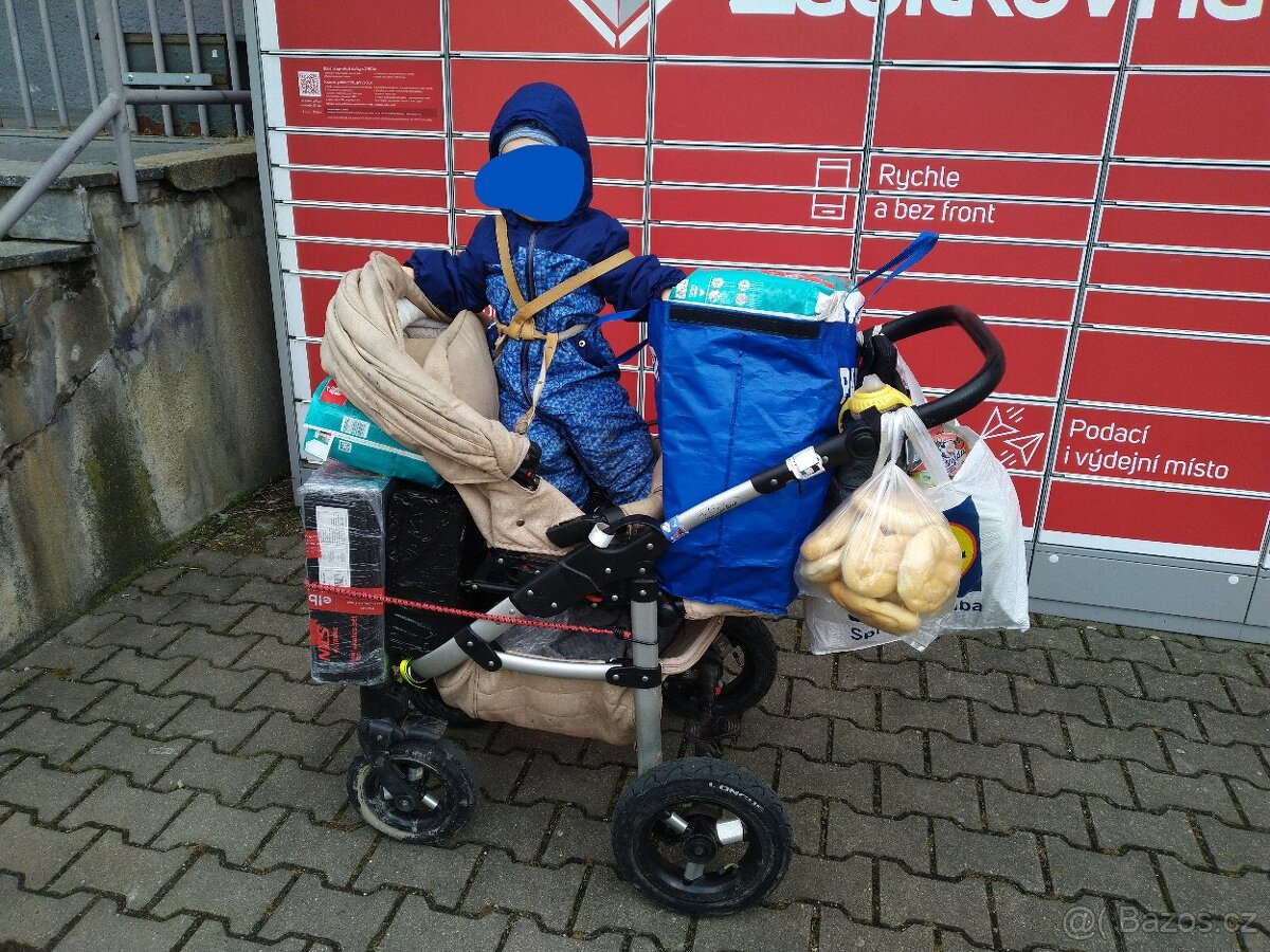 Kočárek 3v1 trojkombinace neskutečně praktický - čtěte celé - 6