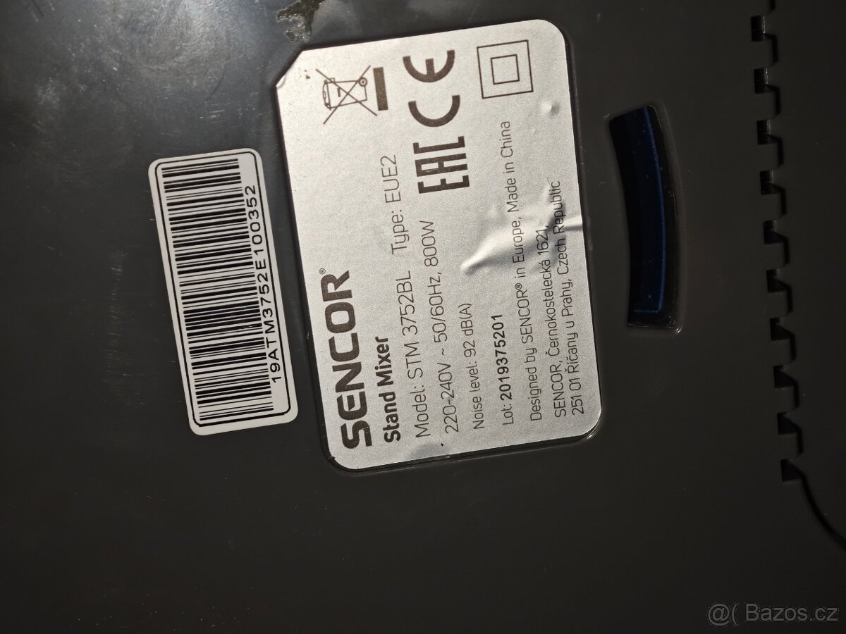 Kuchyňsklý robot - Sencor STM3752BL - 6