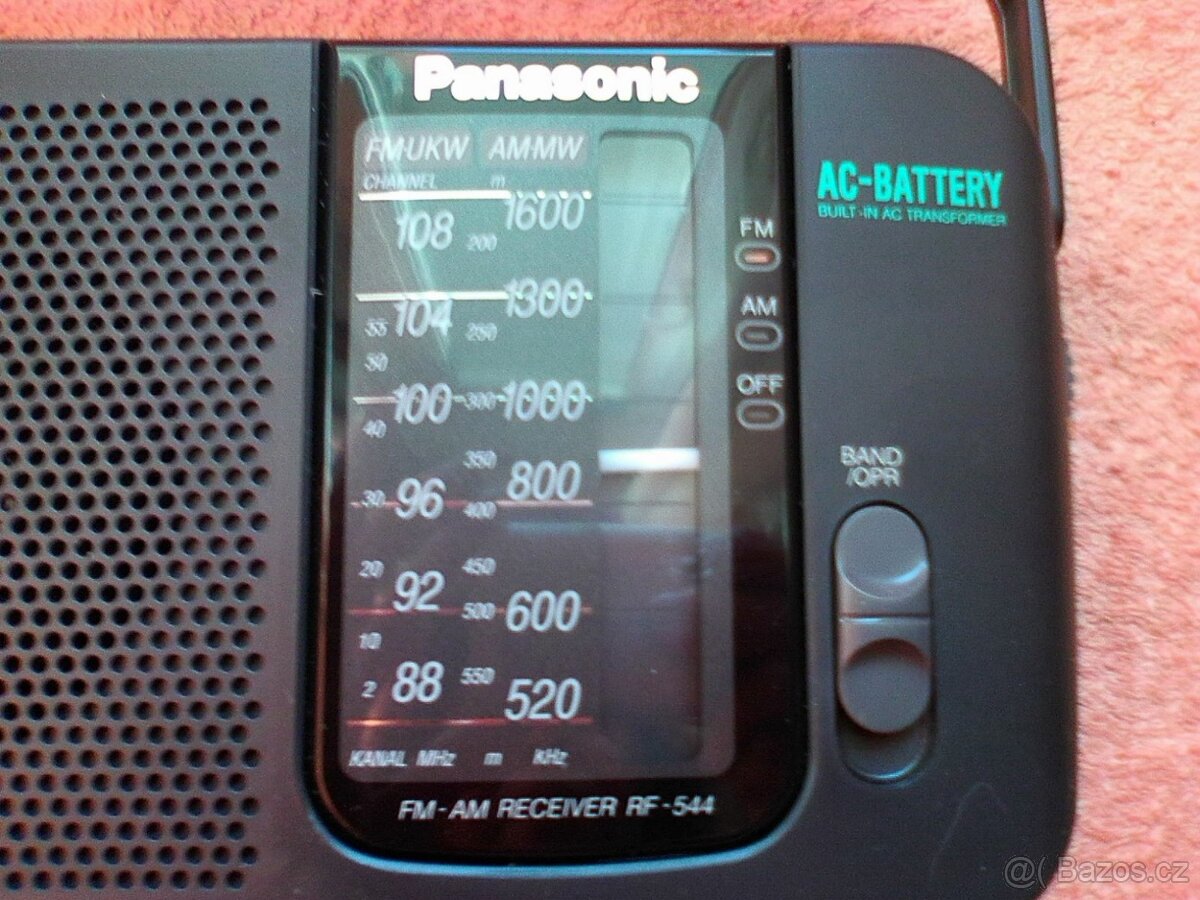 Přenosné rádio zn. Panasonic, nové - 6