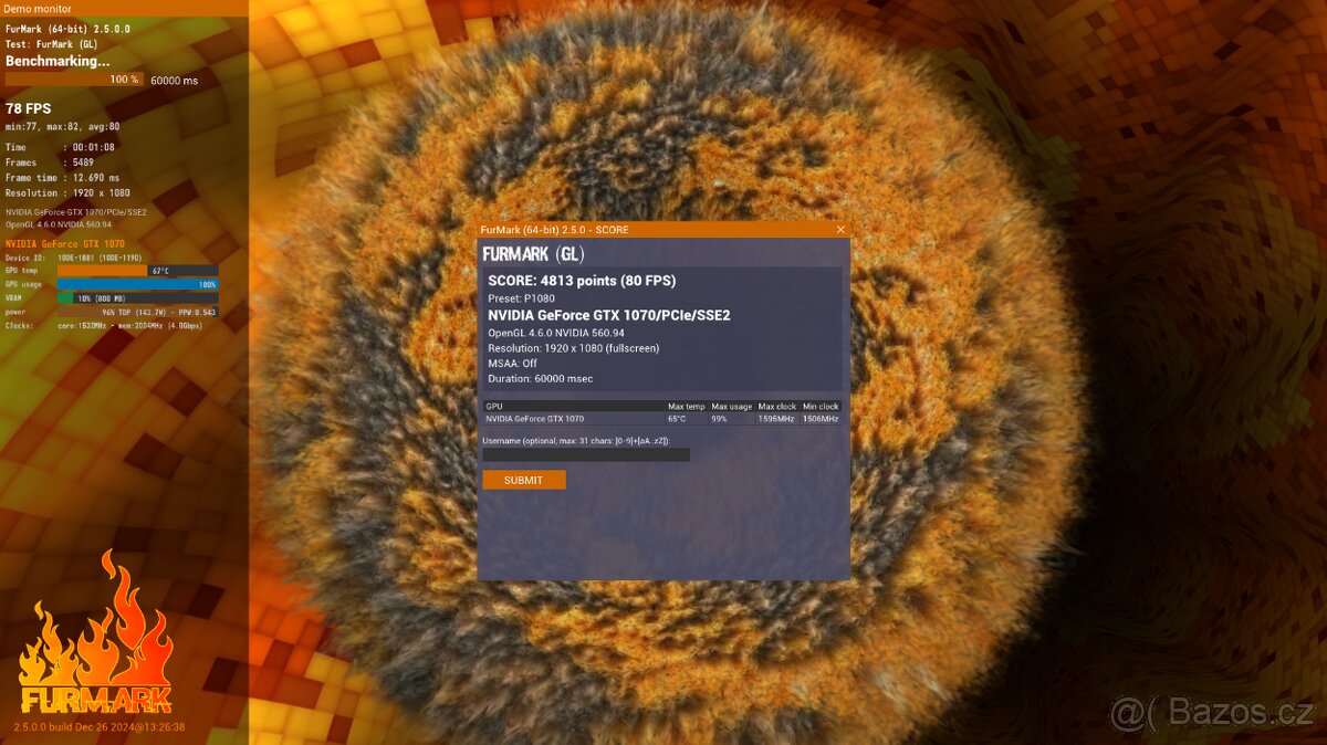 i5-9600KF / GTX 1070 8GB / 16GB RAM / SSD M.2 1TB - 6