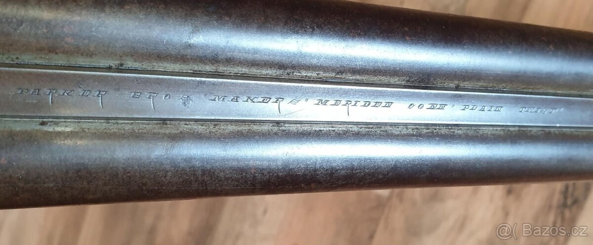 Historická USA brokovnice Parker Bros ráže 12CF 1878 - 6
