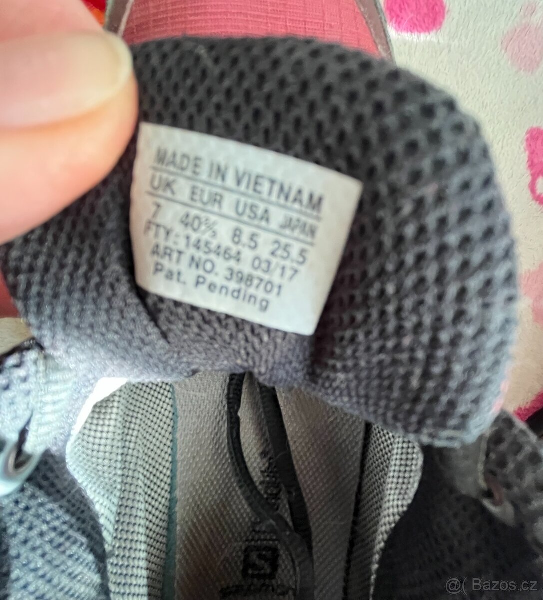 Boty trekové zn.Salomon č.40 - 6