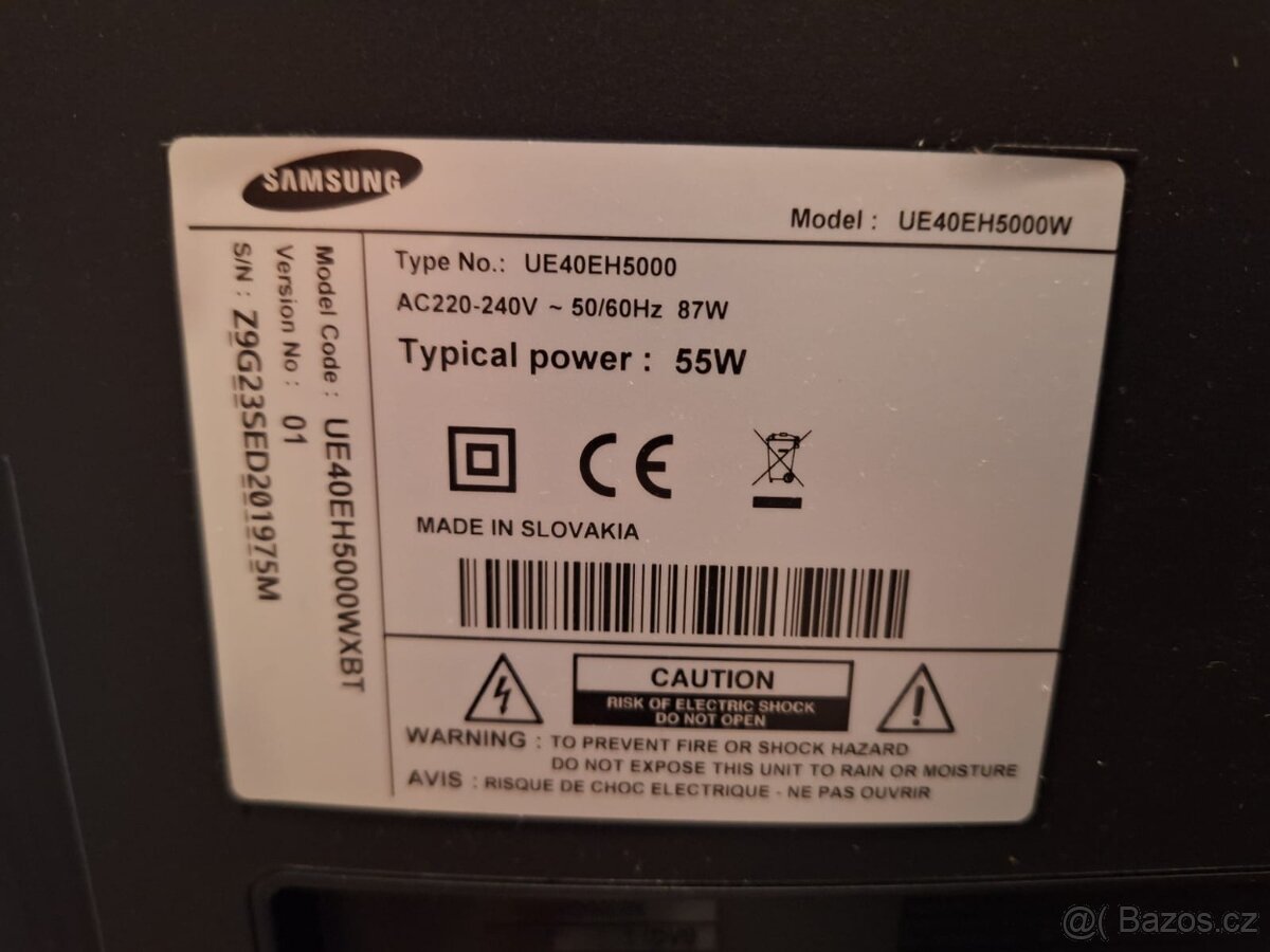 TV Samsung UE40EH5000W - 6