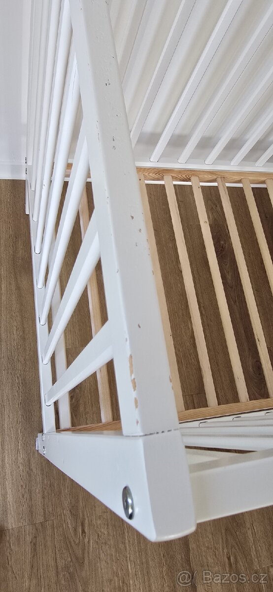 Dětská dřevěná postýlka - 6