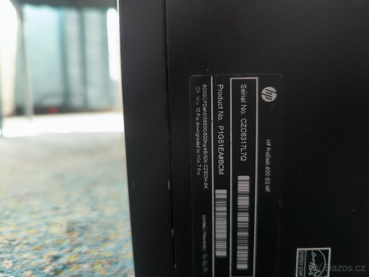 Pc komplet i5 6500 hp prodesk - 6