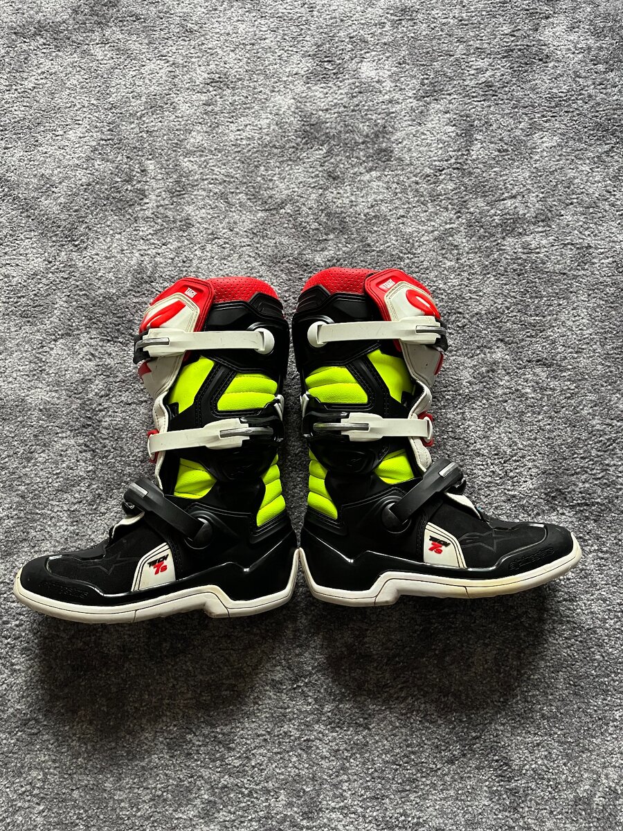 3x Dětské MX enduro boty Alpinestars Tech 7s - 6