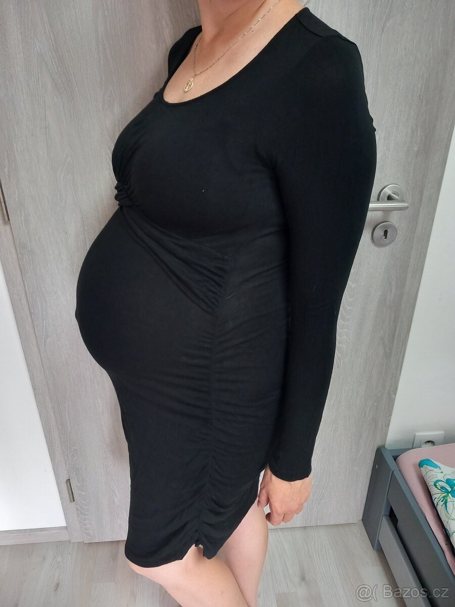 Těhotenské šaty 36/38 - 6