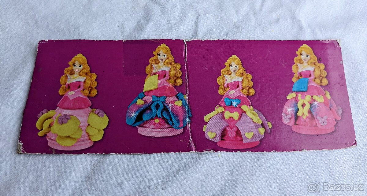 Play-Doh-Princess kouzelný palác Růženka, Popelka - 72 dílků - 6