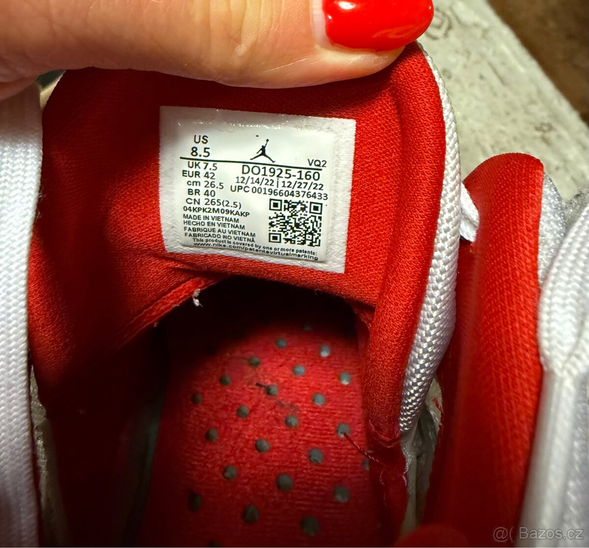 Kotníkové tenisky Nike Jordan vel. 42 (26,5 cm) - 6