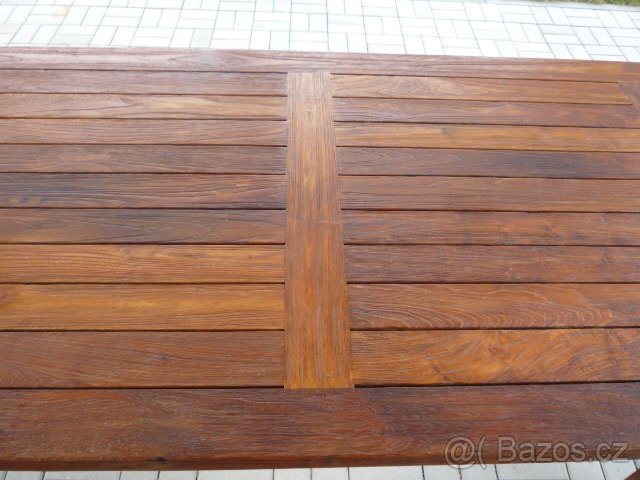 Teakový stůl-NOVÝ-nepoužitý - 6
