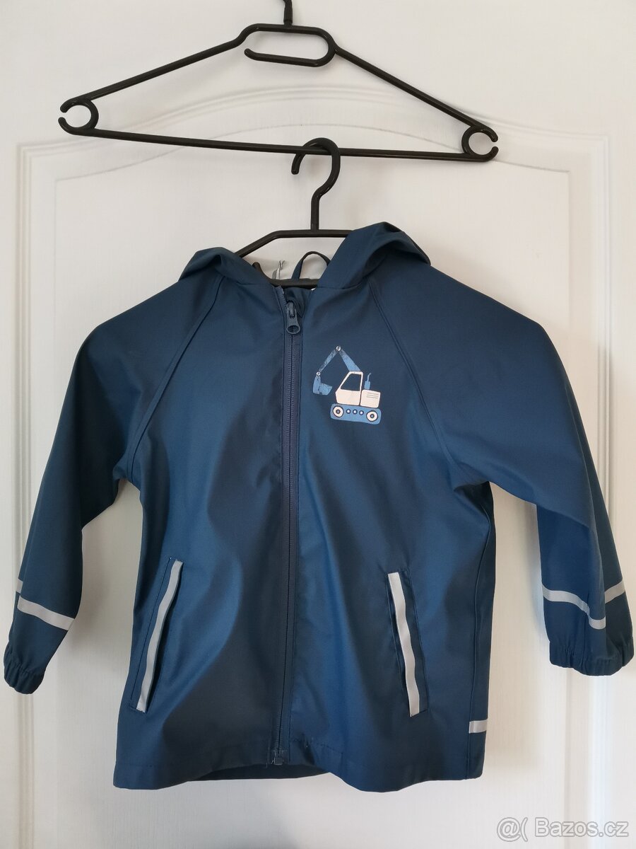 Nepromokavá bunda 2x (98/104) a kombinéza Lupilu (86/92) - 6