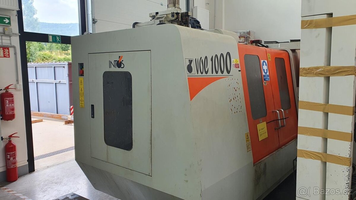 Obráběcí centrum (vertikální) INTOS VOC 1000 (5515) - 6