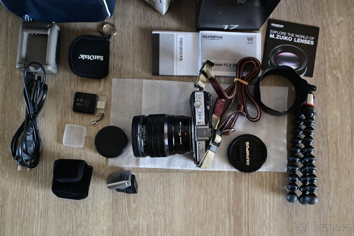 📸 M.Zuiko 17mm f/1.2 PRO (Full Box) + Olympus E-PM2 + přísl - 6