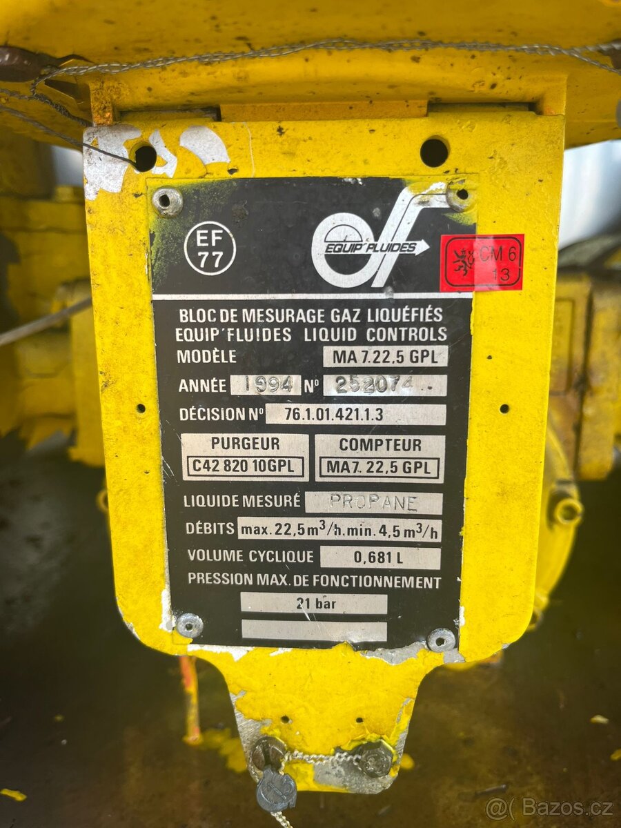 Cisterna LPG návěs TRANDERS TA16 - 6