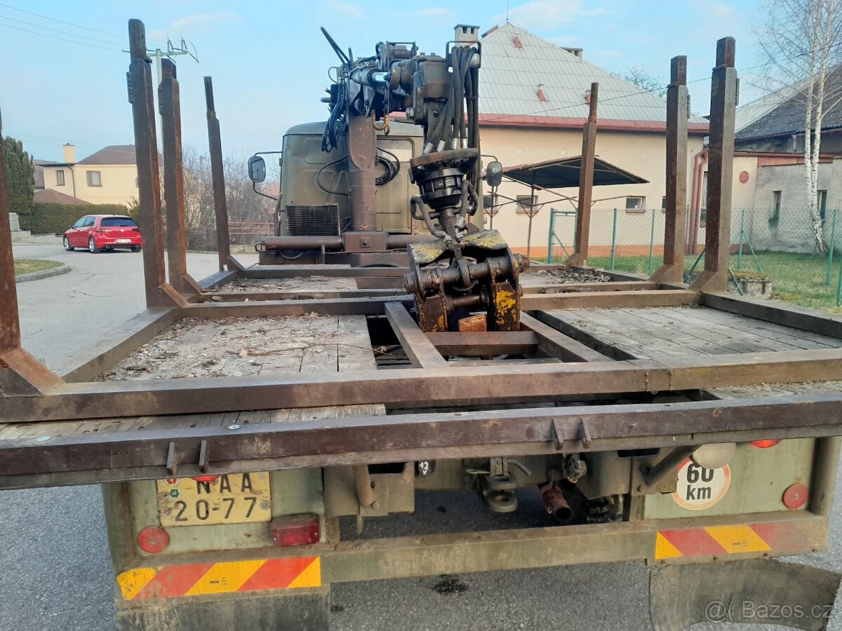 Vyvážečka Praga V3S do lesa s Hydr.rukou - 6