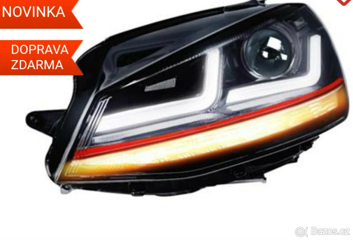 OSRAM LED světlomety VW Golf 7 před fl
Dynamický blinkr - 6