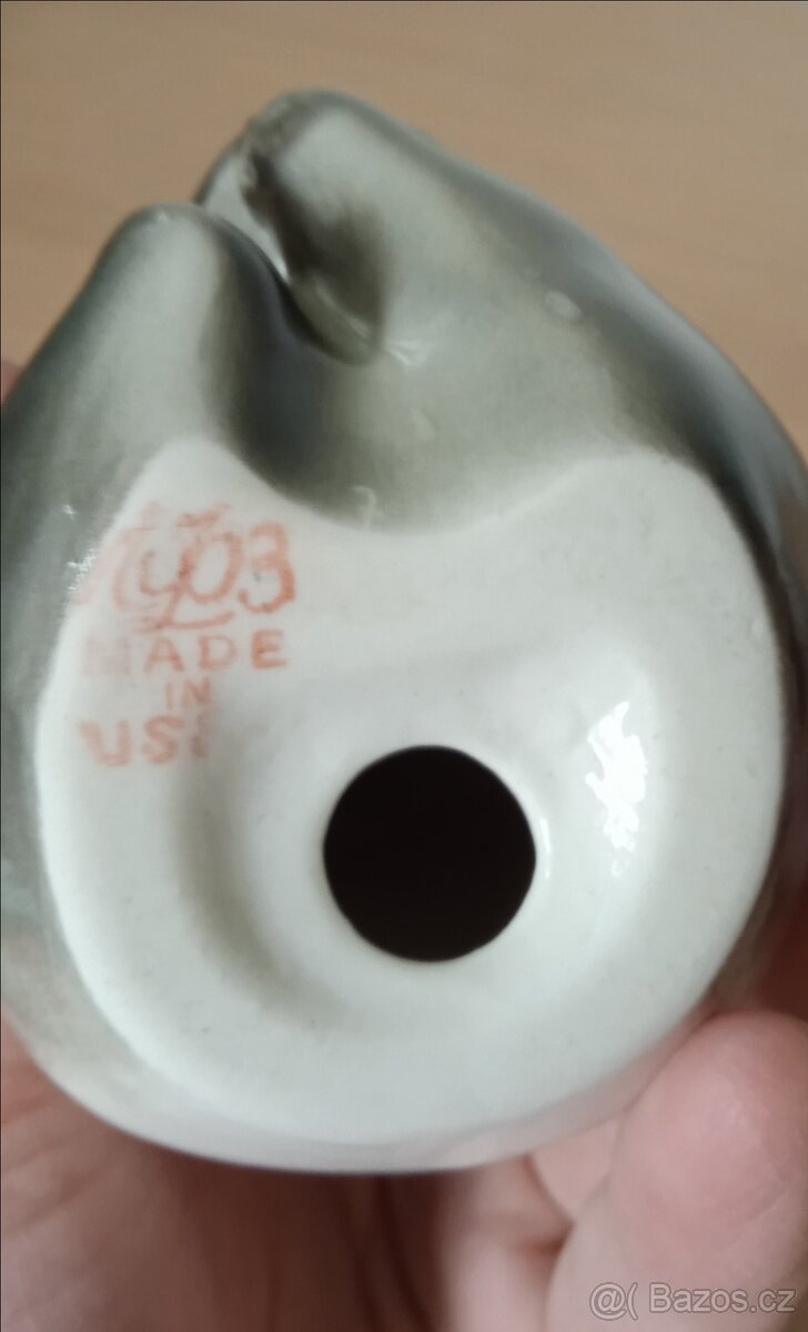 Porcelánová soška panda ЛФЗ - 6