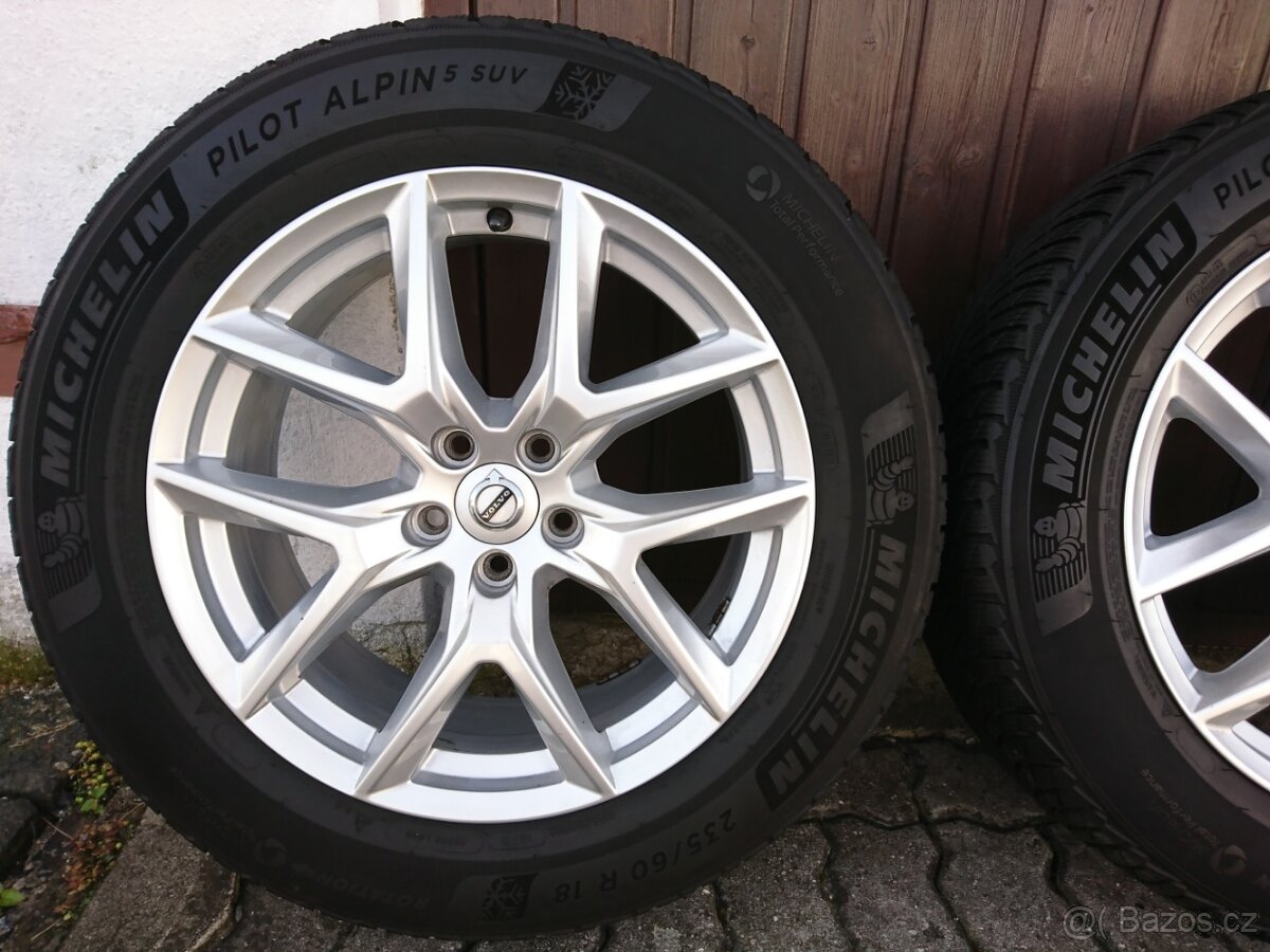VOLVO XC 60 alu 18 zimní pneu Michelin 235/60/18 originalni - 6