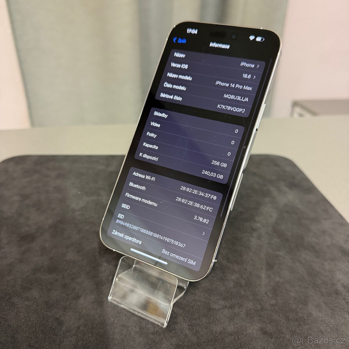 iPhone 14 Pro Max 256GB silver, rok záruka - 6