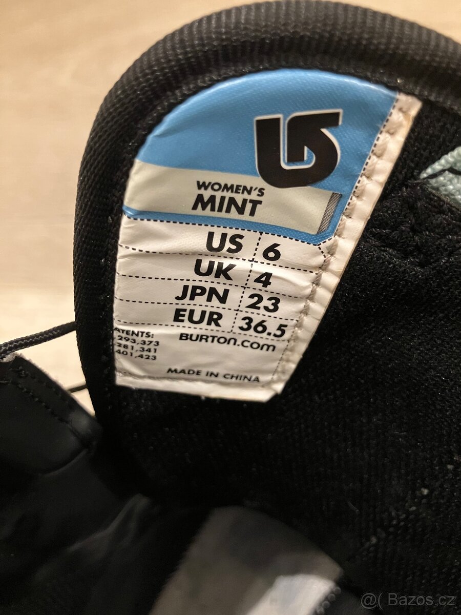 Snowboardové boty Burton vel. 36,5 - 6