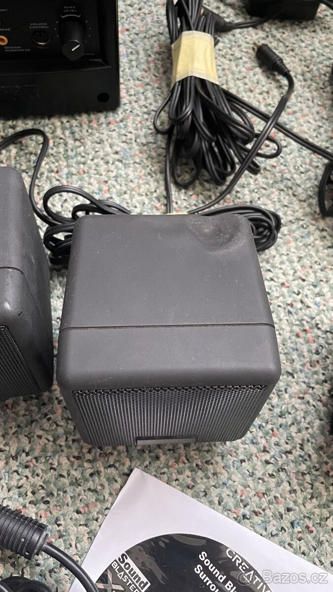 Externí zvuková karta včetně reprosoustavy 5.1 - 6