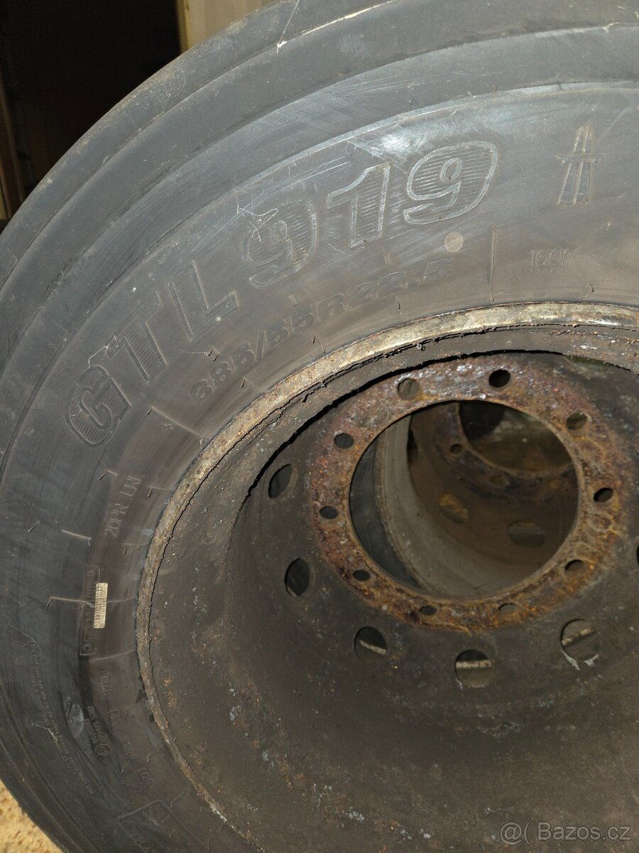 Pneu 385/55 R22.5+disk - 6