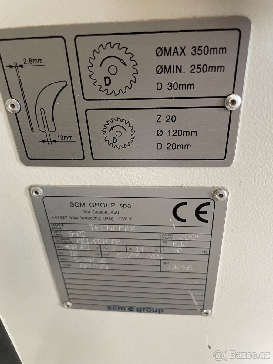 Formátovací pila s predřezem + odsávání - 6