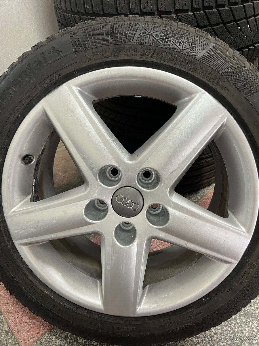 AUDI KOLA 5x112 7.5Jx17H2 VČETNĚ ZIMNÍCH PNEU 225/50R17 H XL - 6