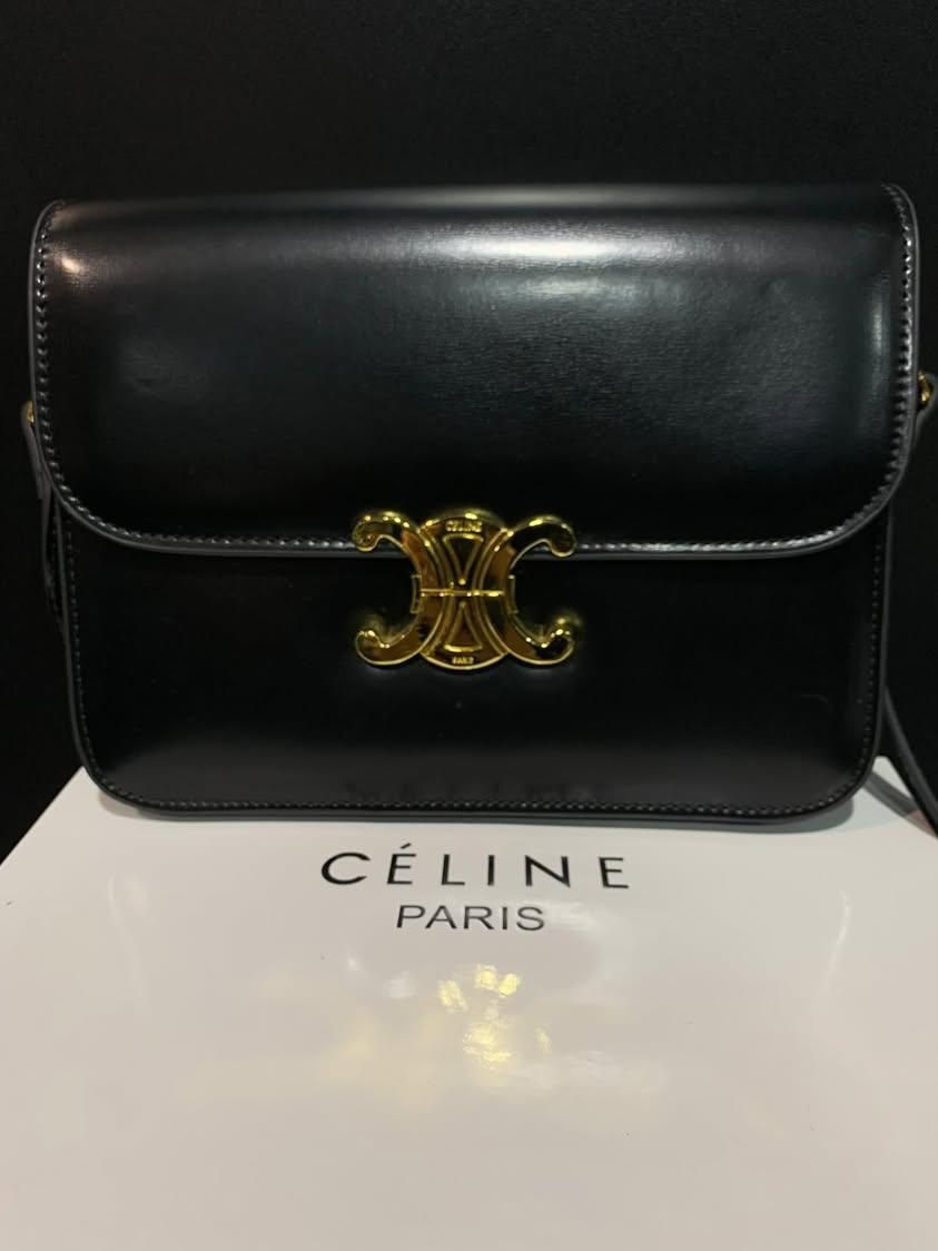 Kabelka na rameno Celine černá - 6