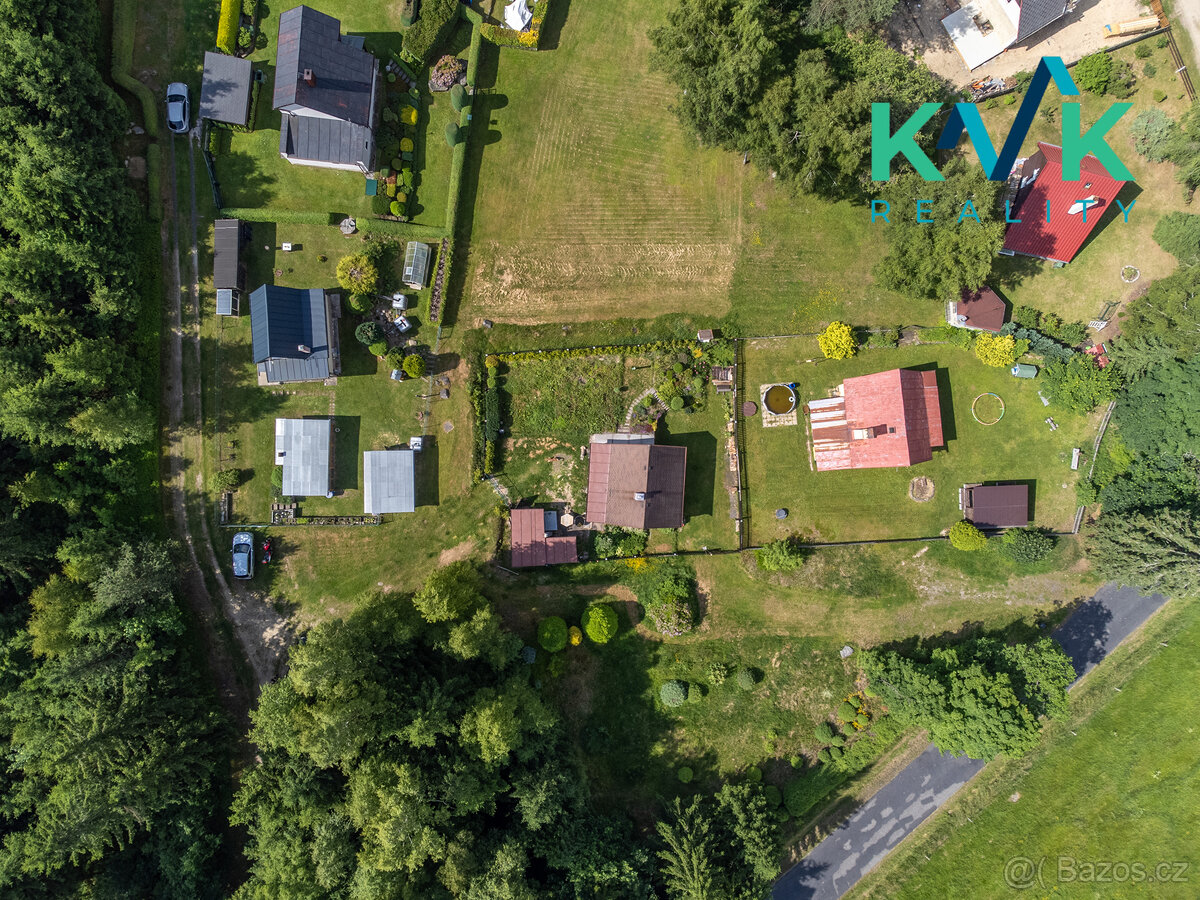 Prodej zděné chaty 3+1 se zahradou, pozemek 400 m², Jindřic - 6