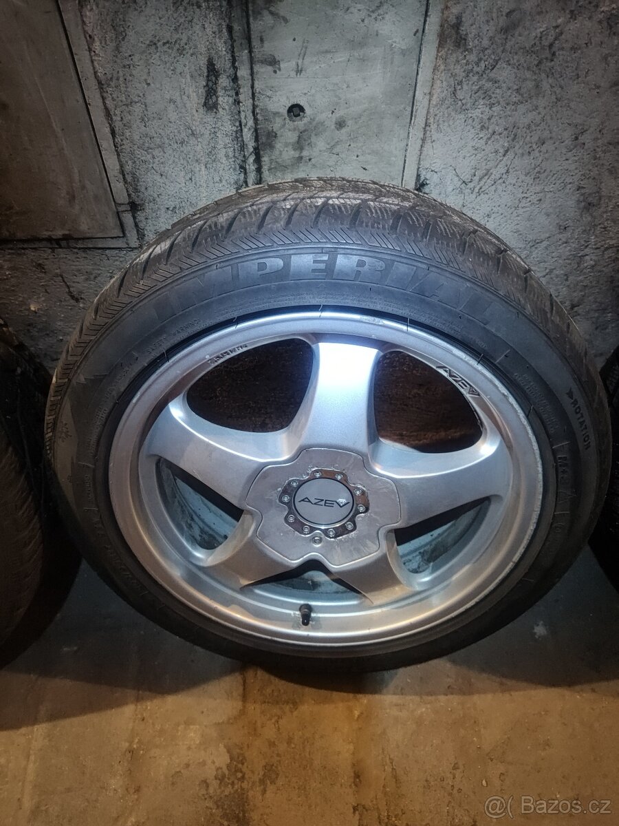 ALU kola 5x100,205/50/17-zimni pneu - 6