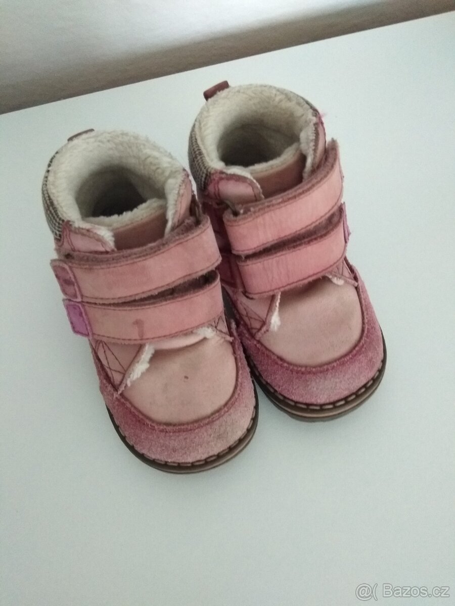 Zimní botičky s kožíškem vel 21. - 6