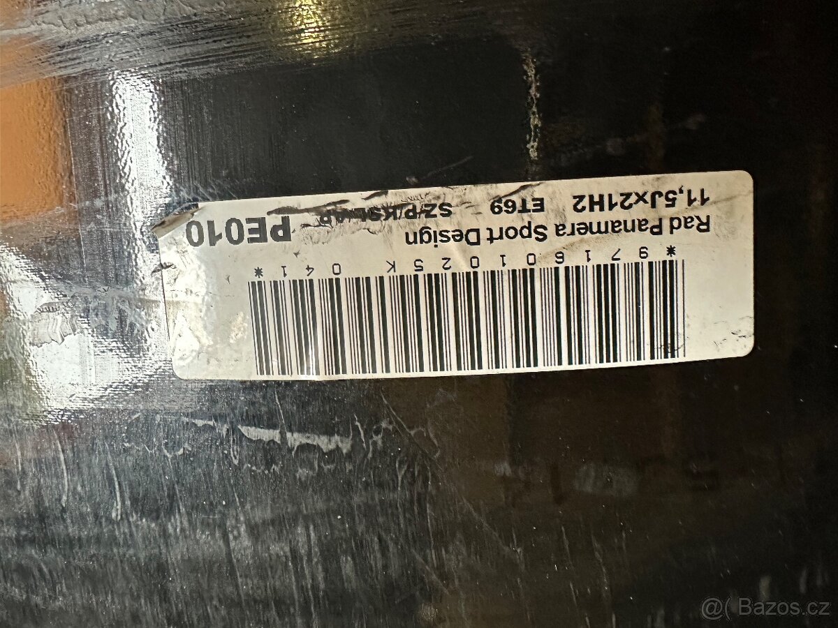 1" PORSCHE PANAMERA alu disk 971601025K Original - 6