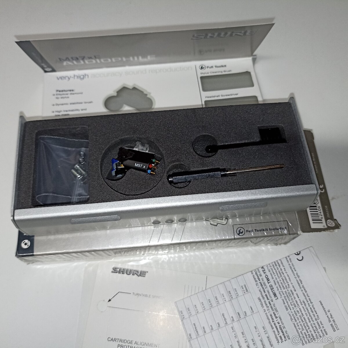 Shure M97xE audiofilská přenoska - 6