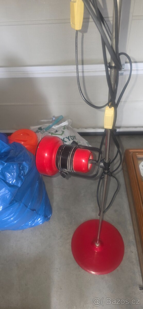 Podlahová retro lampa - 6