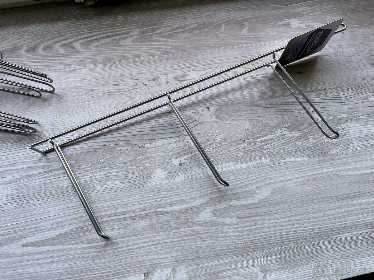 Drátěný program - přídavné držáky na katalogy (chrom) - 6