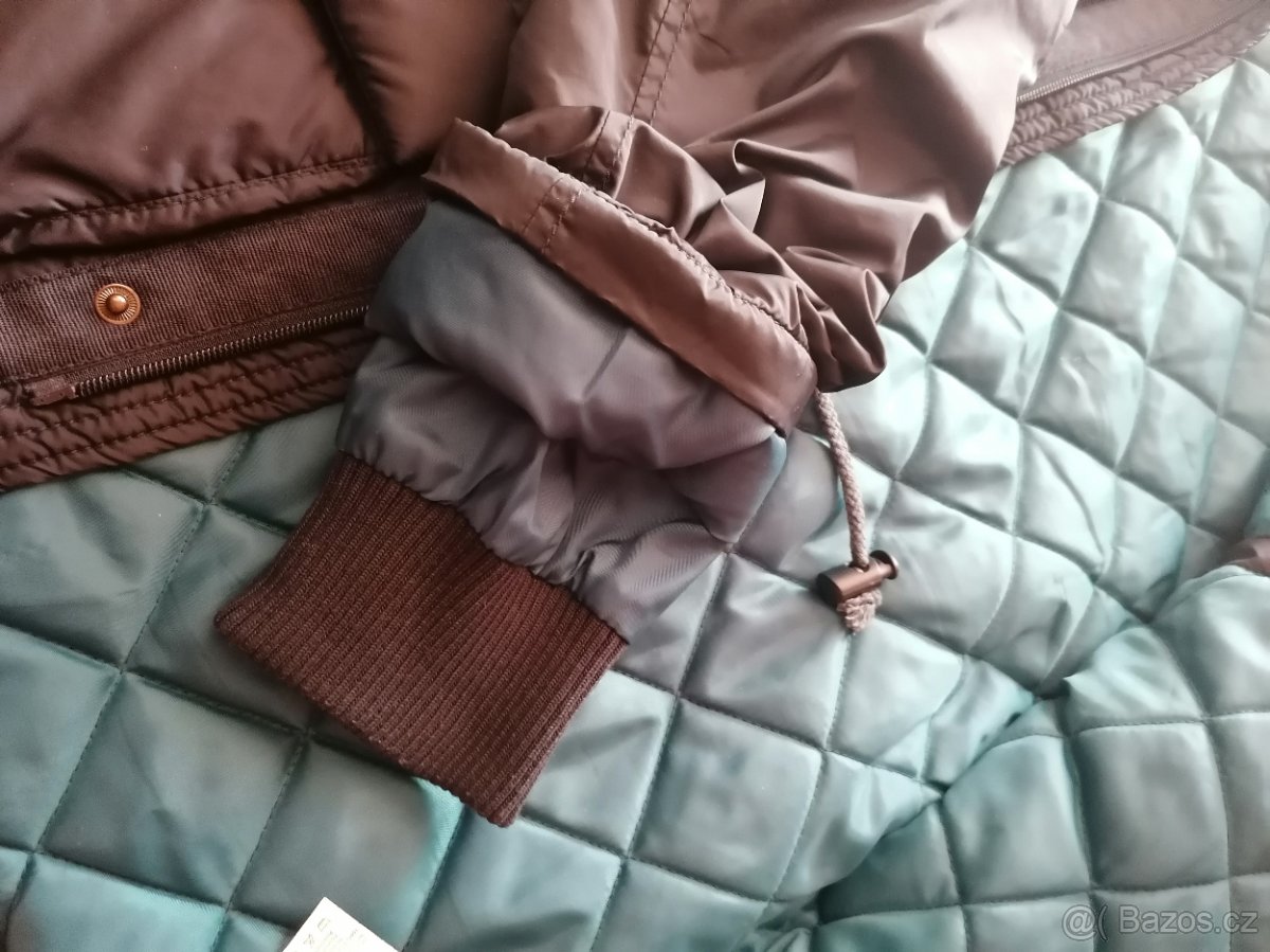 Pánska tmavomodrá vetrovka veľ. S - 6