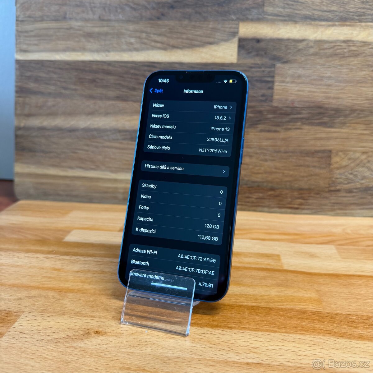 IPhone 13 128GB, modrý, nový display (rok záruka) - 6